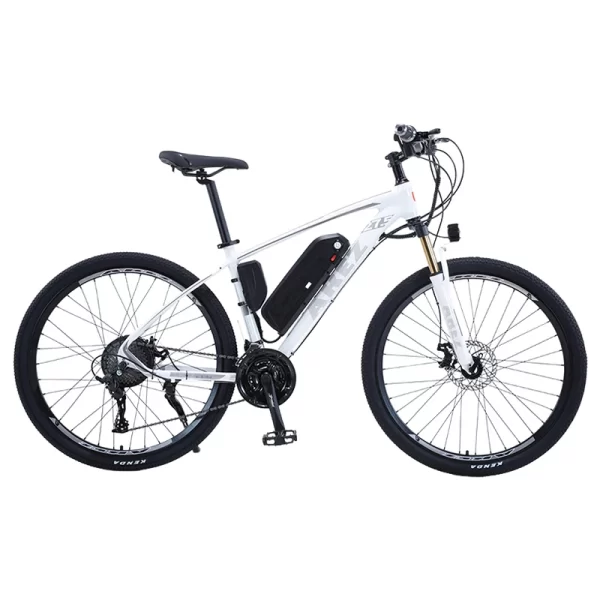 AKEZ-Bicicleta eléctrica de 27,5 pulgadas para adulto, bici con batería de litio extraíble de 1500W, 48V, 13AH, 27 velocidades, para montaña, carretera y ciudad - Imagen 2