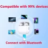 Auriculares inalámbricos TWS, cascos con Bluetooth 5,3, Control táctil, IP54, impermeables, HIfi, con micrófono y Cable de transporte - Imagen 6