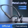 Auriculares inalámbricos de conducción ósea, cascos con gancho para la oreja, impermeables IPX5, novedad
