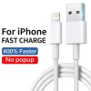 Cable de carga rápida Original para APPLE iPhone, accesorios para modelos 14, 13, 12, 11 Pro Max, 13, 12 mini, 14, 7, 8 Plus, XS - Imagen 6