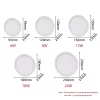 Lámpara de Panel Circular LED para decoración del hogar, luz de techo montada en superficie, 6W, 9W, 13W, 18W, 24W, CA 85-265V - Imagen 3