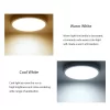 Lámpara de Panel Circular LED para decoración del hogar, luz de techo montada en superficie, 6W, 9W, 13W, 18W, 24W, CA 85-265V - Imagen 4