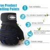 guantes de ciclismo de motocicleta de invierno guantes térmicos guantes de mtb para hombre Guantes sin dedos guantes de gimnasia mitones de motocicleta guantes sin dedos para hombre accesorios para bicicletas de ciclis - Imagen 5