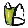 Chaleco de ciclismo inalámbrico para hombre, bolsa de seguridad con luz LED intermitente, reflectante, con Control remoto, 20L