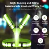 Chaleco reflectante Led ajustable, recargable, de alta visibilidad, para correr de noche al aire libre, montar, caminar, equipo de ciclismo - Imagen 2
