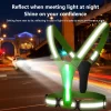 Chaleco reflectante Led ajustable, recargable, de alta visibilidad, para correr de noche al aire libre, montar, caminar, equipo de ciclismo - Imagen 4