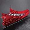 Slip-ons-Zapatillas deportivas slipon para hombre, zapatos informales de verano, blancos, para Primavera, 2023 - Imagen 5