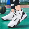 Zapatillas de baloncesto antideslizantes para hombre, zapatos deportivos de suela gruesa de alta calidad, de entrenamiento atlético - Imagen 2
