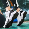 Zapatillas de baloncesto antideslizantes para hombre, zapatos deportivos de suela gruesa de alta calidad, de entrenamiento atlético - Imagen 3