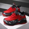 Zapatillas de baloncesto para niños, zapatos deportivos antideslizantes de suela gruesa, novedad de 2023 - Imagen 2