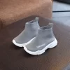 Zapatillas deportivas antideslizantes para niños y niñas, zapatos informales, transpirables, calcetines, botas de nieve, Otoño y verano - Imagen 4
