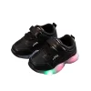 Zapatillas deportivas luminosas para niño y niña, zapatos de red transpirables a la moda, con luz LED, para correr, para primavera - Imagen 6