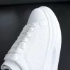 Zapatos blancos de suela gruesa para hombre y mujer, zapatillas deportivas informales para pareja, tenis para correr, novedad de otoño - Imagen 6