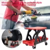 Car Detailing Stool Chair Wheels Roller Creeper Seat with Storage Holder for Wax - Imagen 6