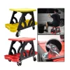 Car Detailing Stool Chair Wheels Roller Creeper Seat with Storage Holder for Wax - Imagen 3
