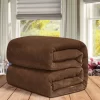 WOSTAR Winter mink velvet fleece blanket extra large sofa throw thick bed blanket microfiber antistatic fuzzy faux fur blanket - Imagen 6
