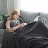 WOSTAR Winter mink velvet fleece blanket extra large sofa throw thick bed blanket microfiber antistatic fuzzy faux fur blanket - Imagen 3