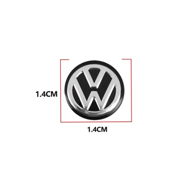 Autos chl üssel Aufkleber Auto Control Schlüssel bund Emblem Zubehör für Volkswagen vw r-line gti r Polo Golf Passat Magotan Tiguan Jetta - Imagen 2