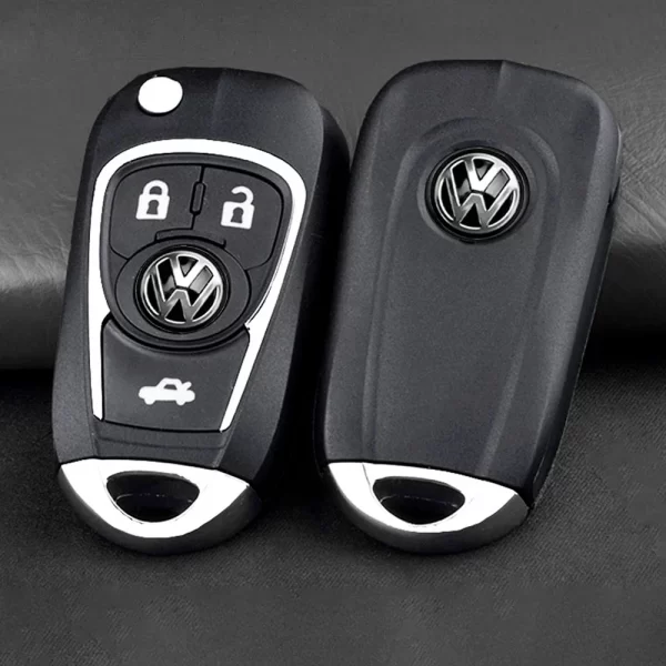 Autos chl üssel Aufkleber Auto Control Schlüssel bund Emblem Zubehör für Volkswagen vw r-line gti r Polo Golf Passat Magotan Tiguan Jetta - Imagen 3