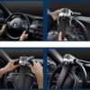 Car lock steering wheel lock anti-theft lock alarm air bag lock