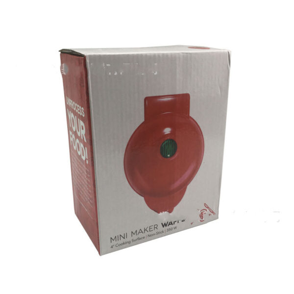 todadora de pan Mini Waffle Maker Waffle Home Children'S Breakfast Machine Portable Electric Baking Pan Light Food Machine