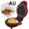 todadora de pan Mini Waffle Maker Waffle Home Children'S Breakfast Machine Portable Electric Baking Pan Light Food Machine