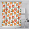 Cortina para ducha Plant Waterproof And Mildew Proof Digital Custom Punch-free Printing Bathroom Curtain