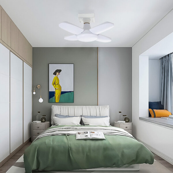 lampara plegable Foreign Trade Folding Light Led Trilobe