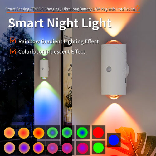 lampara Color LED Small Wall Lamp