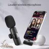Microphone Portable Audio Video Recording Mini Mic For I Phone Android Long Battery Life Live Broadcast Gaming
