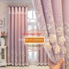 Cortina dormitorio Bedroom Shading Wedding Home Double Open Curtain Finished Set