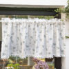 Cortina para cocina Tassel Curtain Kitchen Short Curtain Floating Window Coffee Curtain
