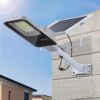 lampara Solar-powered LED Streetlights With Rechargeable Batteries And 360-degree LED Panels, Durable Plastic Semi-recessed Outdoor Garden Lighting.