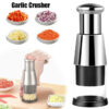 cortadora de ajo y especies y vegetales Chopper Multipeler Vegetables Chopper Manual Garlic Press Machine Garlic Squeezer Kitchen Gadget